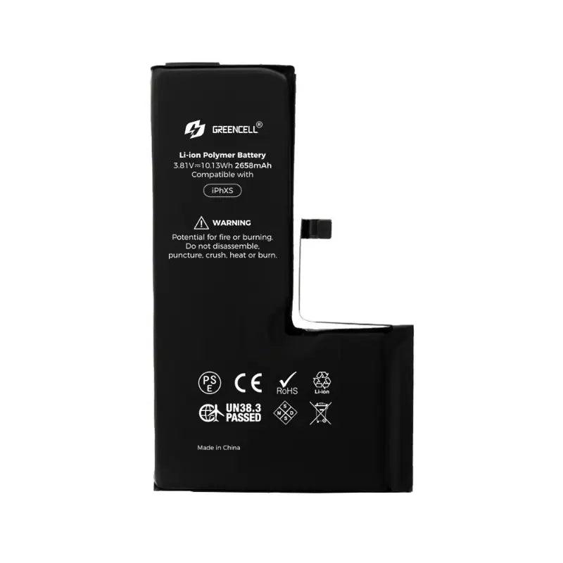 Greencell (2658mAh) iPhone XS Replacement Battery with Adhesive Strips (Original chip best quality in the market ) - MyMobile