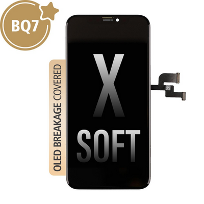 BQ7 Soft OLED Assembly for iPhone X Screen Replacement ( as the same as JK SOFT X ) - MyMobile