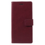 Mycase Leather Folder Iphone Xs 5.8 - Berry Red