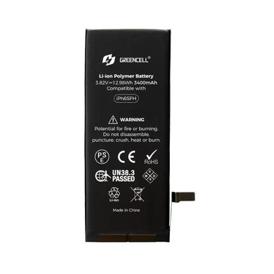 Greencell (High Capacity 3400mAh) iPhone 7 Plus Replacement Battery with Adhesive Strips - MyMobile