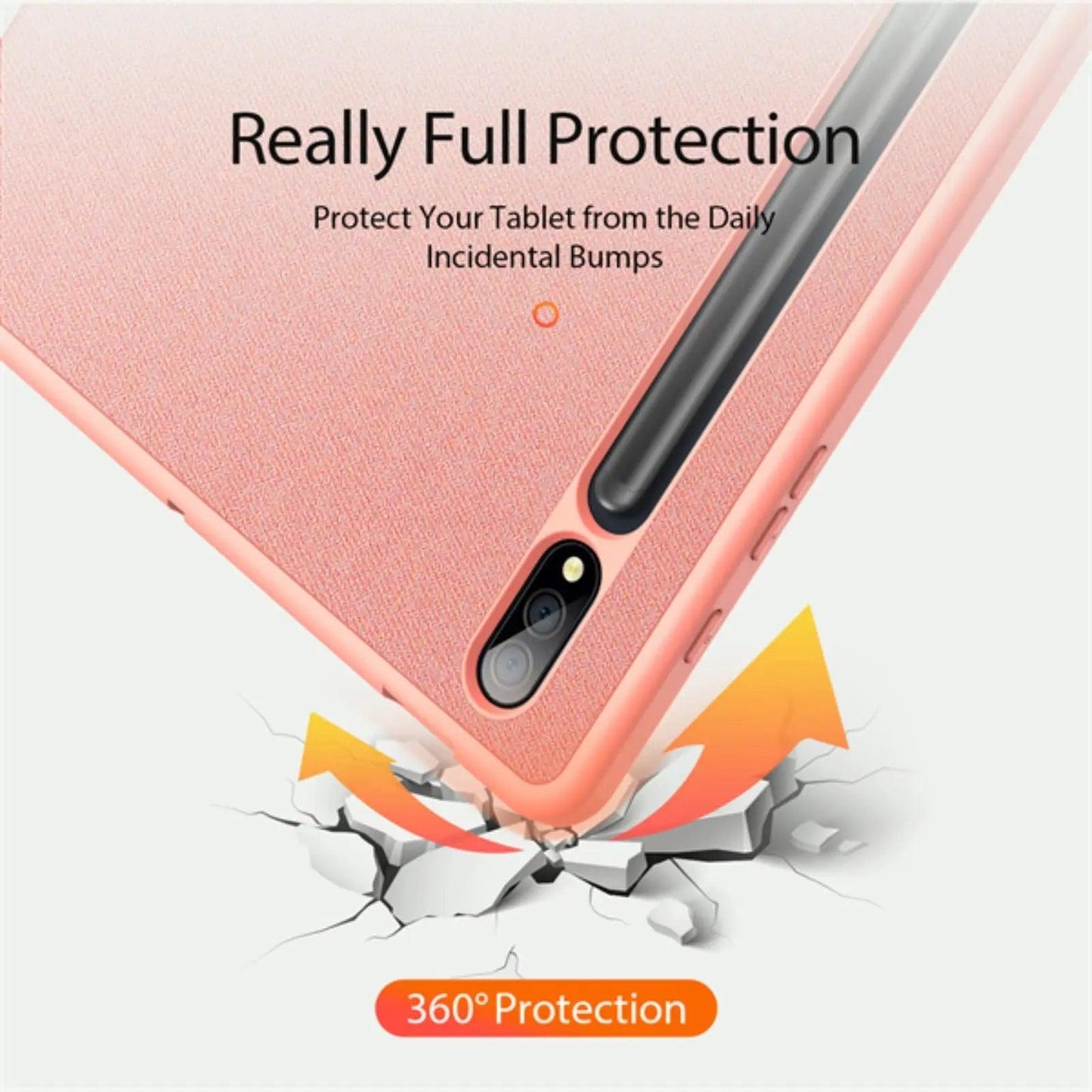 Dux Ducis Domo protection case for Samsung Tab S8 Plus (X800/X806) / S7 FE (T730/T733/T736B) / S7 Plus (T970/T976B) - MyMobile