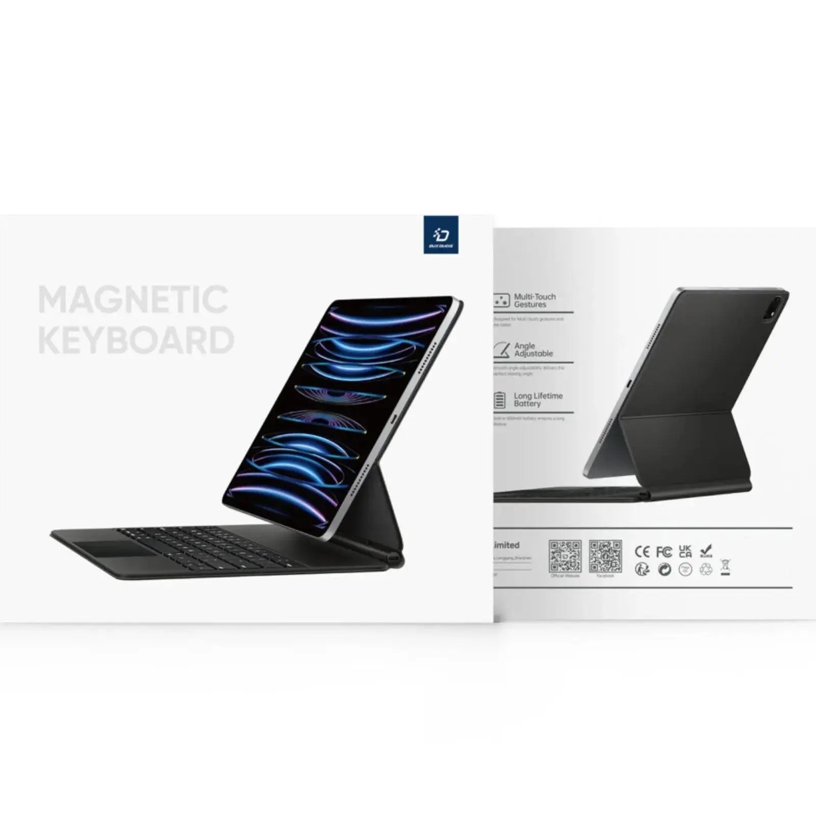 Dux Ducis Mk Series Magnetic Keyboard iPad Pro 12.9 (2020/2021/2022) - MyMobile