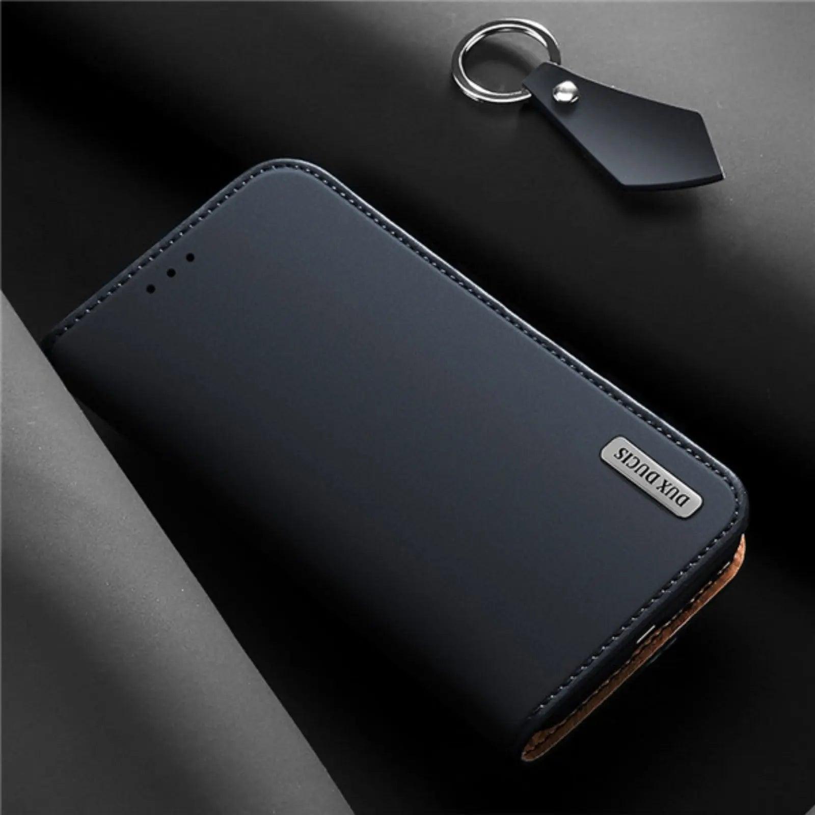 Dux Ducis Wish Series Leather Case For Iphone 12 Pro Max 6.7 Black - MyMobile