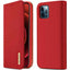 Dux Ducis Wish Series Leather Case For Iphone 12 Pro Max 6.7 Red