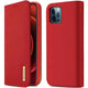 Dux Ducis Wish Series Leather Case For Iphone 12 Pro Max 6.7 Red