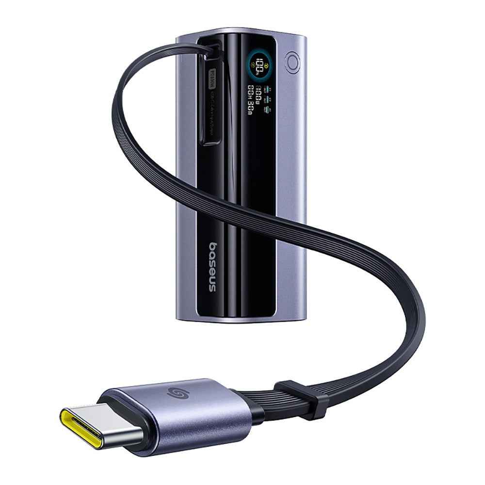 Baseus EnerGeek GR11 Power Bank With Retractable Cable 10,000mAh 100W