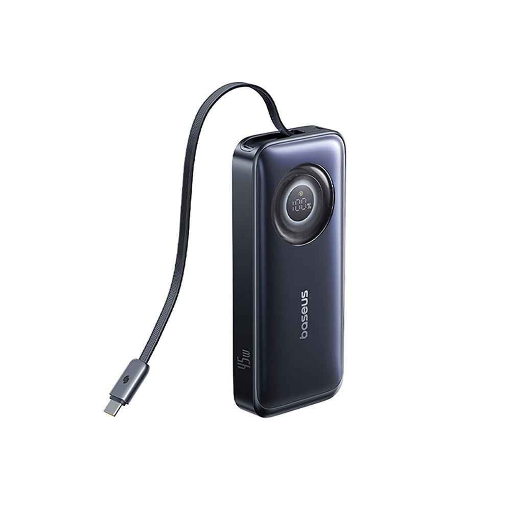 Baseus EnerCore CR11 Power Bank With Retractable Cable 10,000mAh 45W