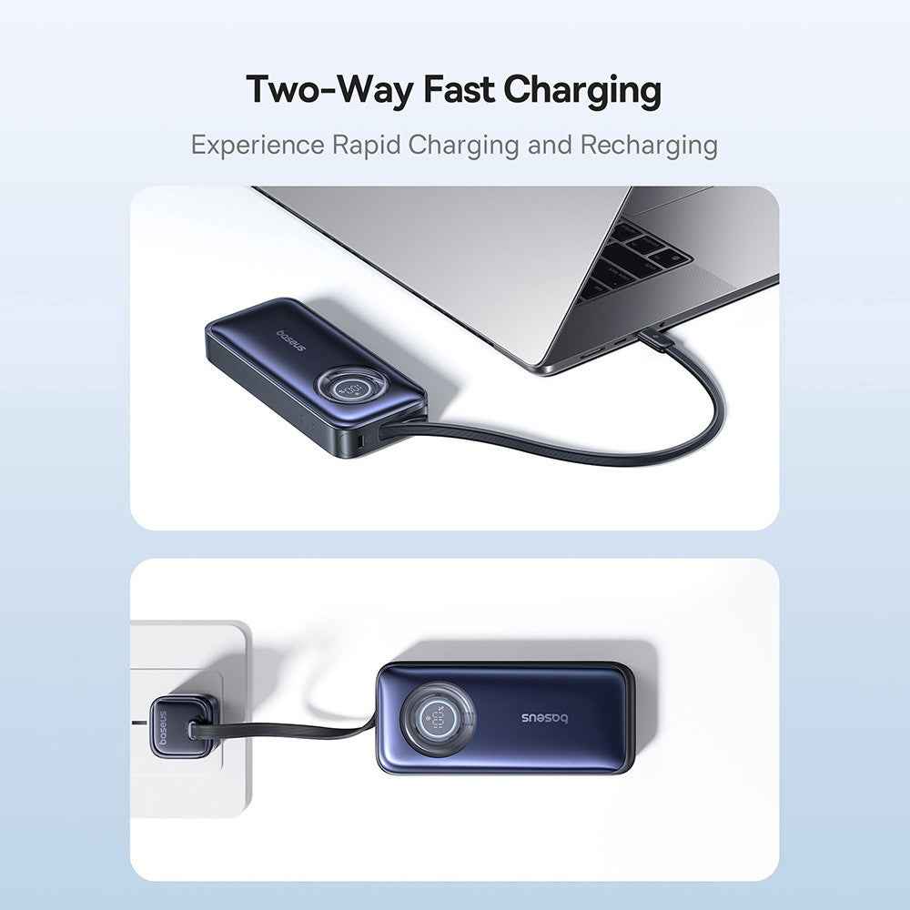 Baseus EnerCore CR11 Power Bank With Retractable Cable 20,000mAh 67W