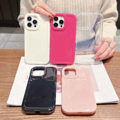 Fashion Personality Solid Color Mobile Phone Case Online Only