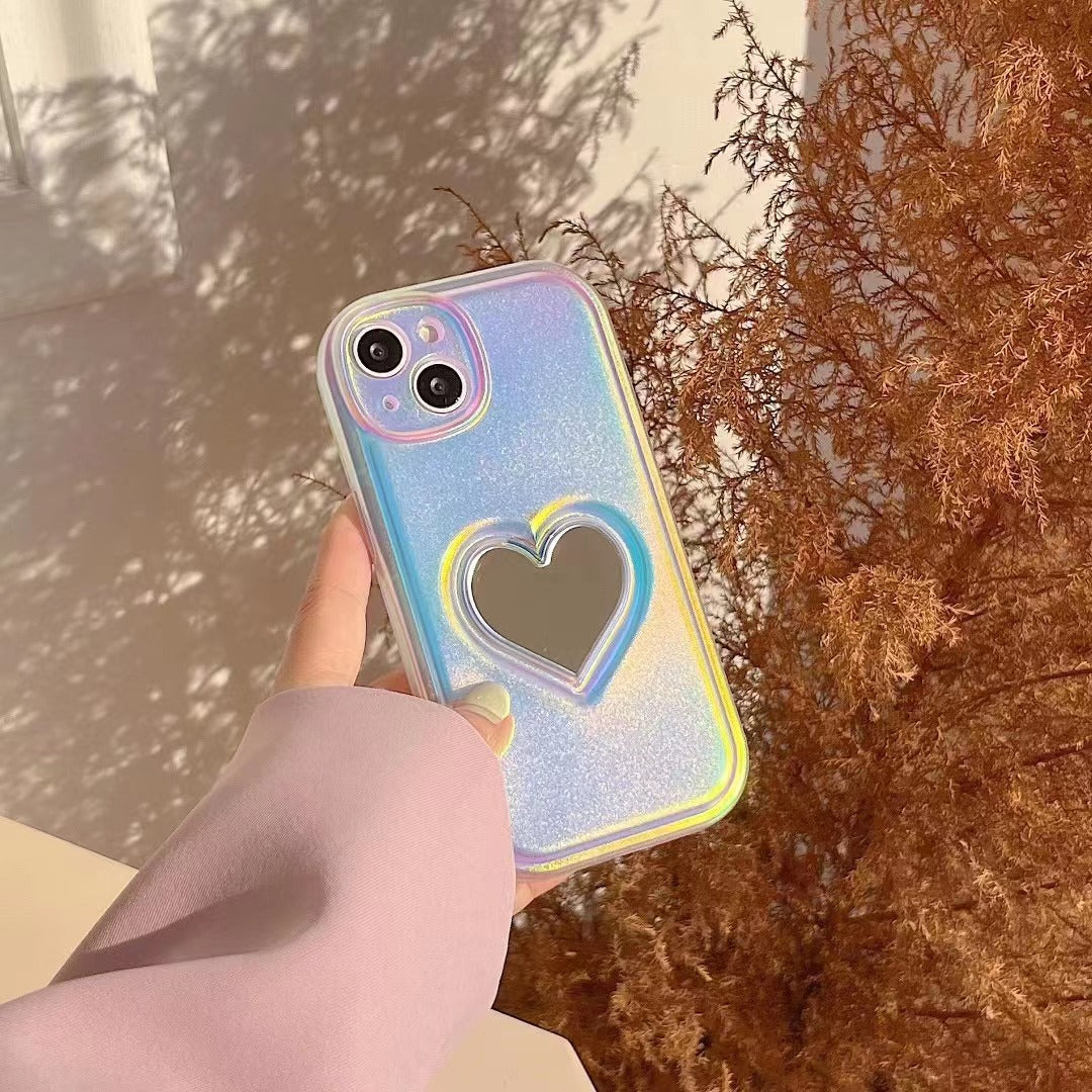 Laser Love Mobile Phone Case For iPhone 14