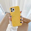 Simple Candy Color Glossy Soft Phone Case - MyMobile