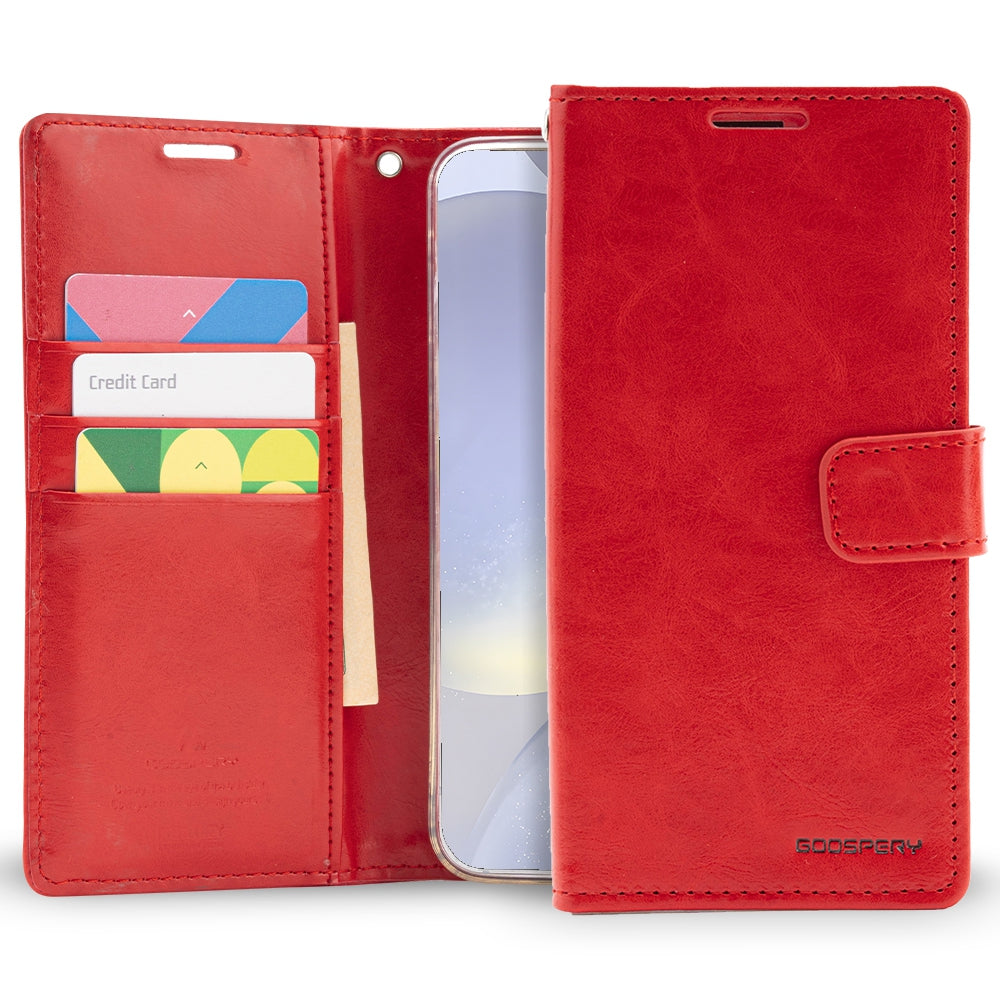 Mercury Blue Moon Diary Case for Samsung Galaxy S24 Plus
