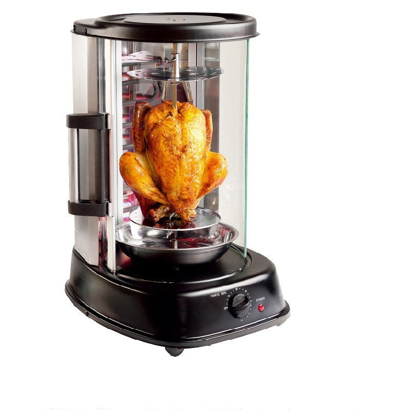 Home Grill Electric Rotisserie Indoor Chicken Smokeless Home Skewer Stove