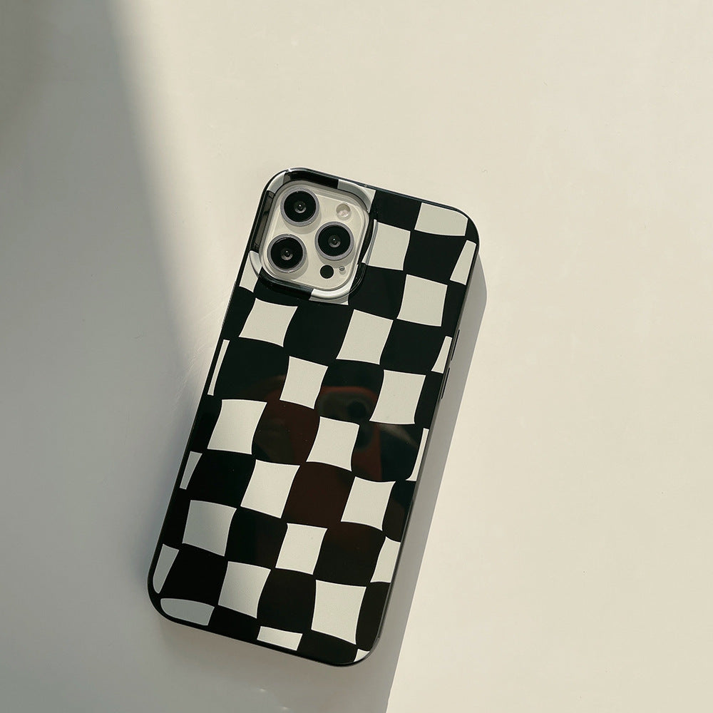 Lattice Case Silicone Protective Cover For iPhone 14