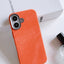 Flannel Magnetic Leather Phone Case For iPhone 16