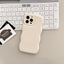 Solid Color Air Cushion Silicone Simple Phone Case For iPhone 16