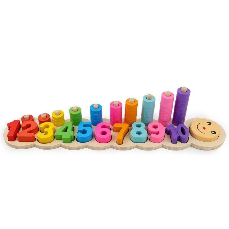 Early Childhood Education Wooden Logarithmic Board For Kids & Children - MyMobile