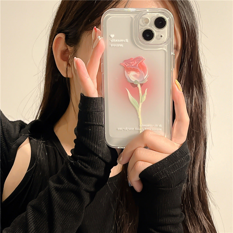 Tulip All-inclusive Phone Case For iPhone 15