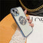 Diamond Ring Phone Case Diamond Electroplating Soft For iPhone 14