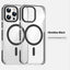 Transparent Magnetic Phone Case Suitable For Anti-fall Shell Protective Case For iPhone 15