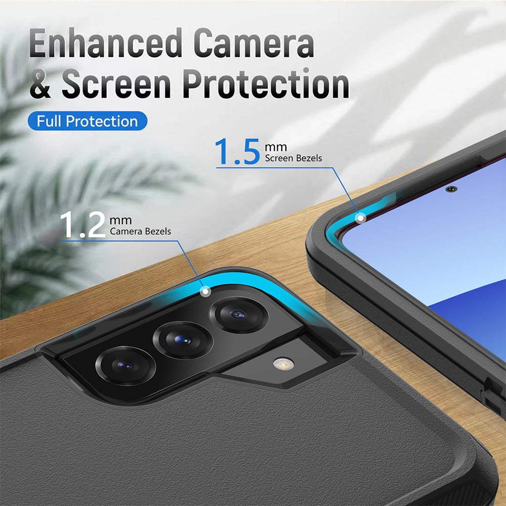Shockproof Robot Armor Hard Plastic Case Cover with Belt Clip for Samsung Galaxy S24 Plus
