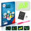 Educational Toy Drawing Pad 3D Magic 8 Light Effects Puzzle Board Sketchpad For Kids & Children - MyMobile