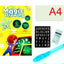 Educational Toy Drawing Pad 3D Magic 8 Light Effects Puzzle Board Sketchpad For Kids & Children - MyMobile