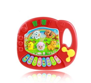 Educational Toys Farm Animal Keyboard Musical Instrument Child Baby Toys - MyMobile