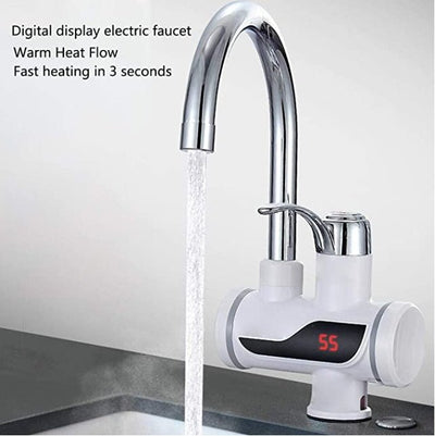 Electric Instant Water Heater Tap Hot Water Faucet - MyMobile