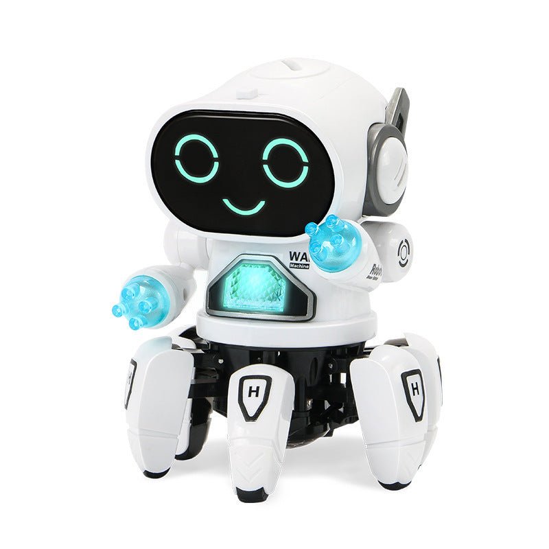 Electric Rock Robot, Music, Light, Automatic Walking, Swinging And Dancing Robot, Children's Toys - MyMobile