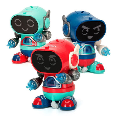 Electric Rock Robot, Music, Light, Automatic Walking, Swinging And Dancing Robot, Children's Toys - MyMobile