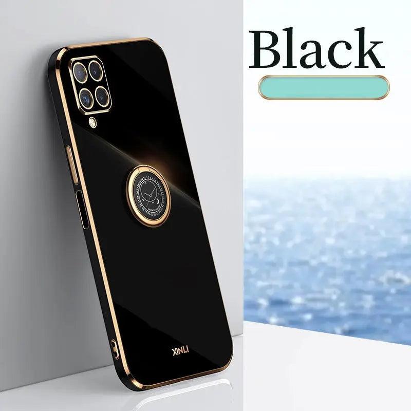 Electroplated Ring Bracket Mobile Phone Case - MyMobile