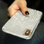 Electroplated Silicone Phone Case With Glitter Powder Side Drill - MyMobile