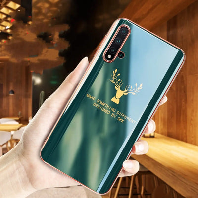 Electroplating soft glue elk mobile phone case For Huawei P30 - MyMobile