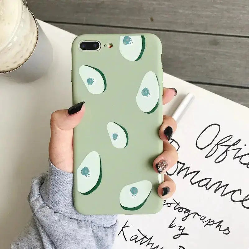 Embossed Flower Silicone Ultra - thin Mobile Phone Case - MyMobile