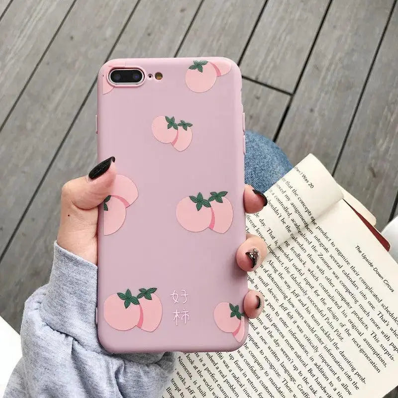 Embossed Flower Silicone Ultra - thin Mobile Phone Case - MyMobile