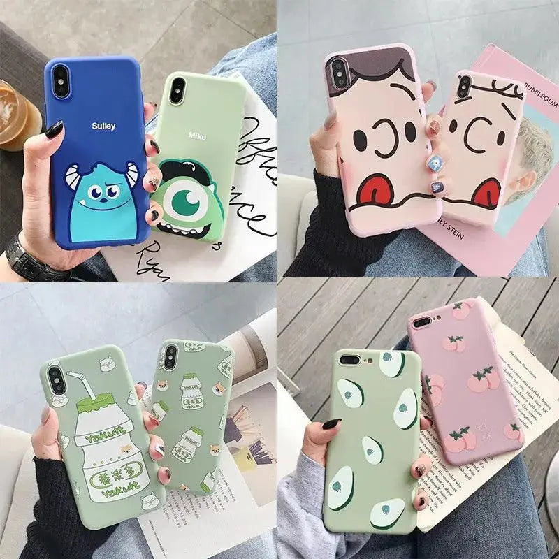 Embossed Flower Silicone Ultra - thin Mobile Phone Case - MyMobile