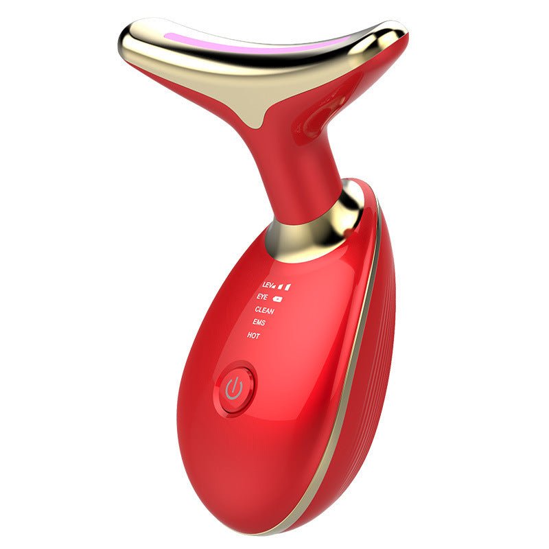 EMS Thermal Neck Lifting And Tighten Massager Electric Microcurrent Wrinkle Remover - MyMobile