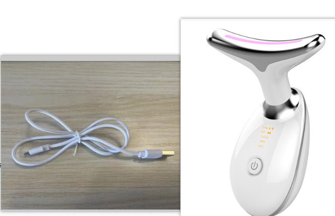 EMS Thermal Neck Lifting And Tighten Massager Electric Microcurrent Wrinkle Remover - MyMobile