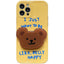 English Bear Stand Mobile Phone Case Protective Cover - MyMobile