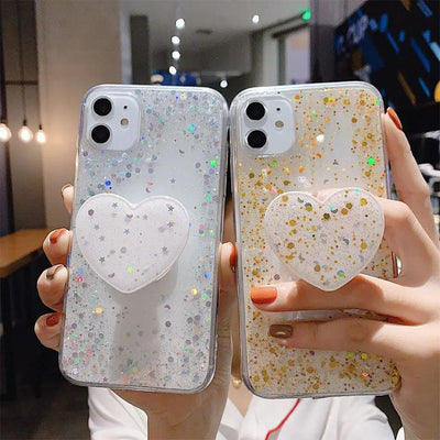 Epoxy sequin holder mobile phone case - MyMobile