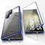 Peep-proof Magnetic Mirror Universal Magnetic King Phone Case For Samsung Galaxy S24