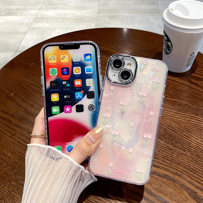 Colorful Laser Shell For Phone Case For iPhone 15