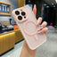 Skin Sensitive Magnetic Suction Fine Hole Frosted Phone Case For iPhone 16