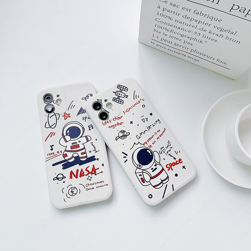 Rear Cover Type Cute Astronaut Mobile Phone Case - MyMobile