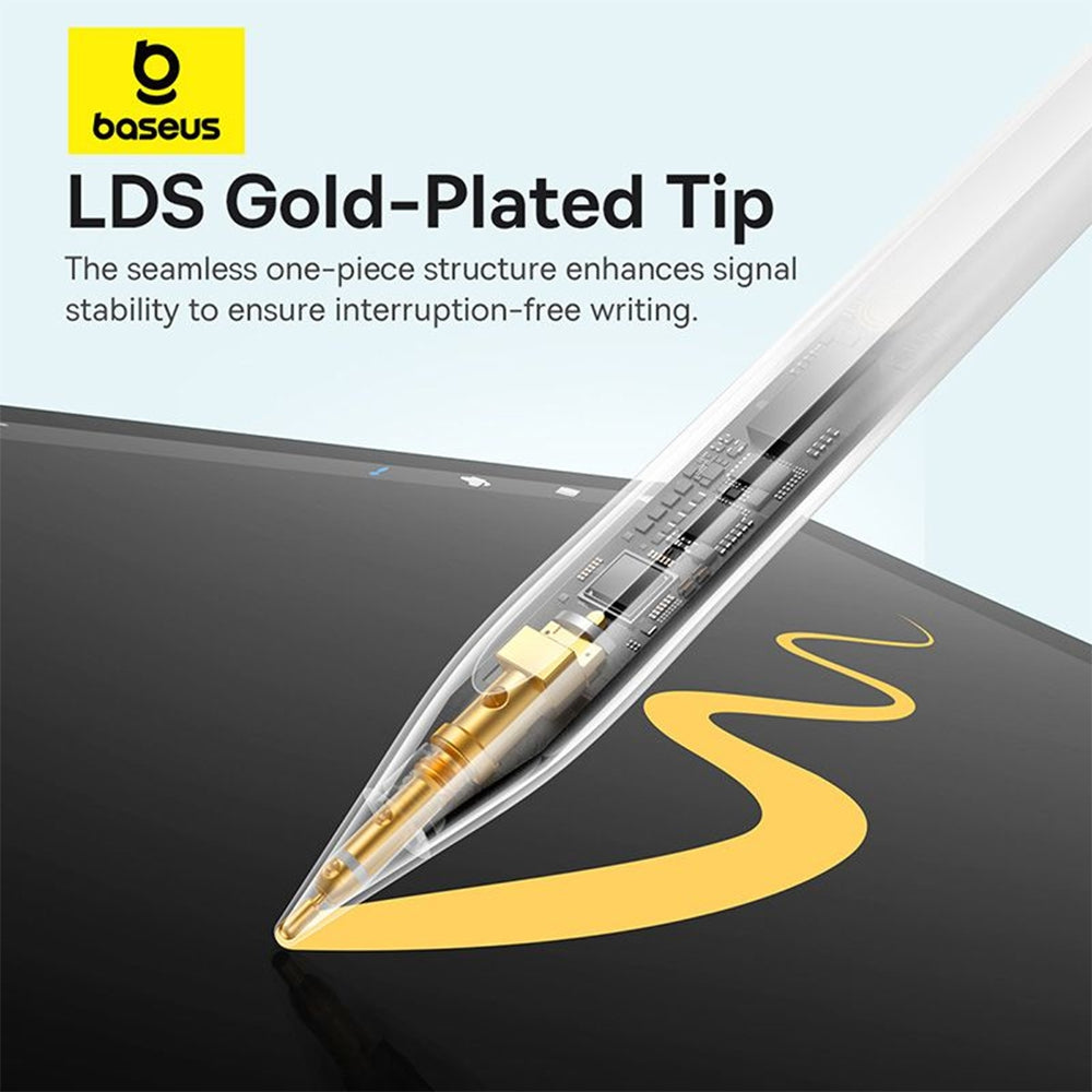 Baseus Smooth Writing 3 Wired Charging Stylus (Active Tilt Sensitivity Version) -Moon White