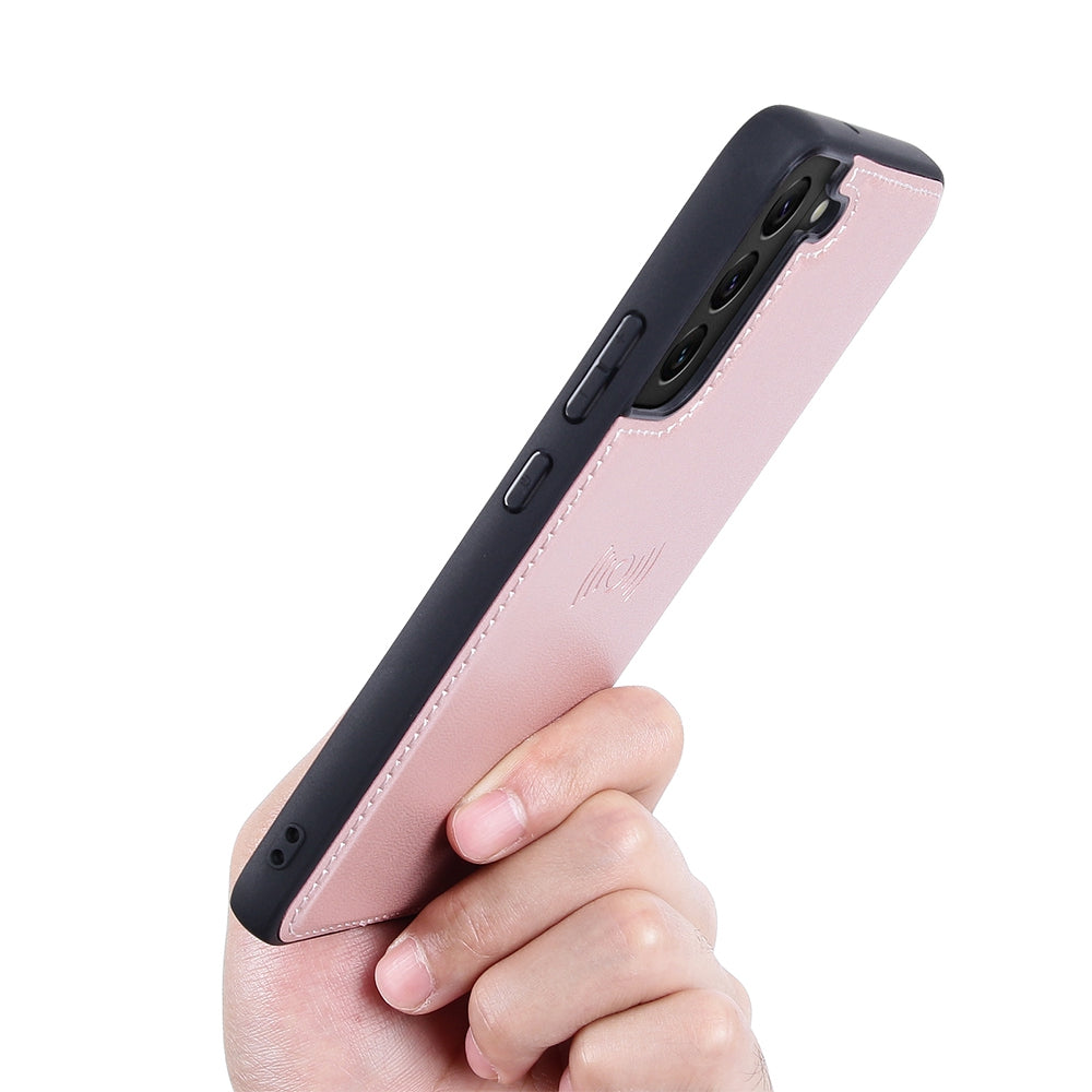 Hanman 2 in 1 Detachable Magnetic Flip Leather Wallet Cover Case for Samsung Galaxy S23 Plus
