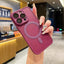 Skin Sensitive Magnetic Suction Fine Hole Frosted Phone Case For iPhone 16