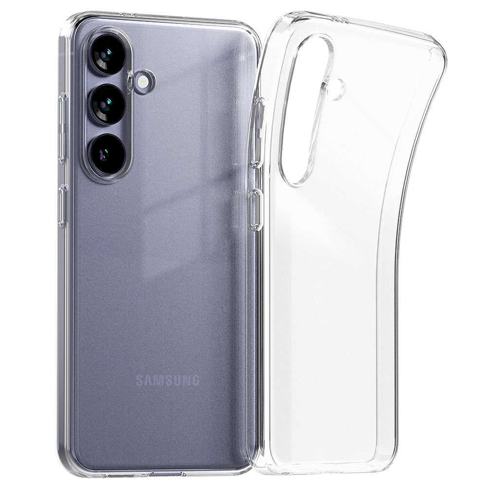 Mercury Transparent Jelly Case Cover for Samsung Galaxy S24 Plus