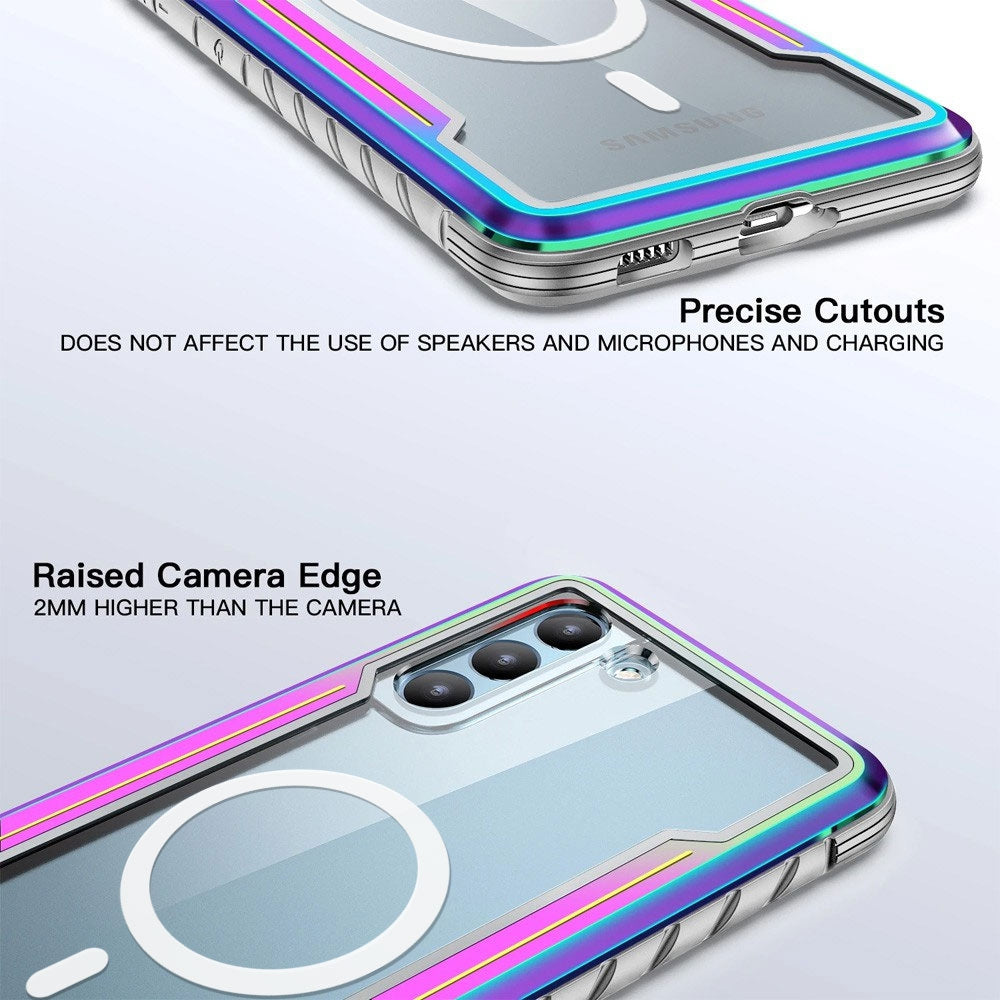 REDEFINE Shield Shockproof Heavy Duty Armor Case Cover With Magnetic Ring for Samsung Galaxy S24 Plus